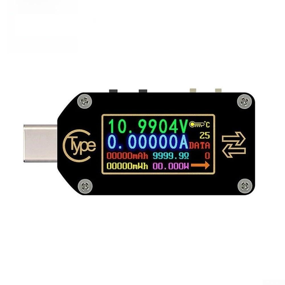 TC66 USB Tester PD Protocolo Analizador Medidor de corriente de voltaje para carga rápida para qc3.0 AFC FCP Teléfono para batería Banco de energía Herramienta (con BT)