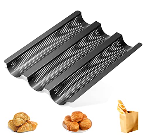 ETiME Teglia Baguette per Forno, Stampo per