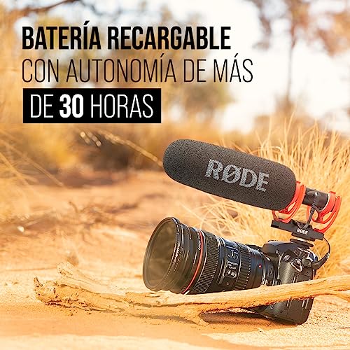 RØDE Micrófonos VMNTG VideoMic NTG Micrófono tipo cañón en la cámara - imagen 6