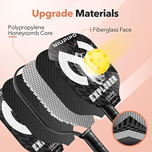 Niupipo Explorer Pickleball Paddle thumb #1