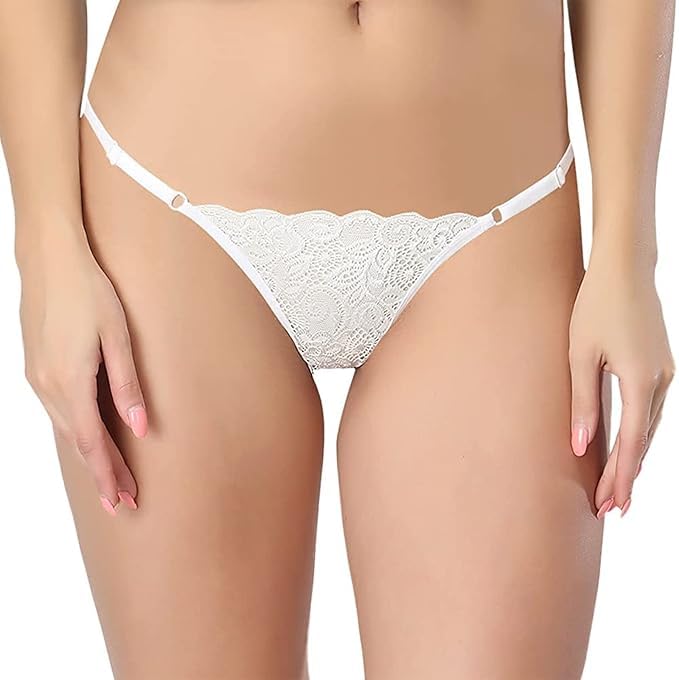 Ultra-Thin Women's G-String Thong Transparent Sexy Panties Underwear Women Cotton Lace Tanga Briefs Women Intimates Frees Size-image-39