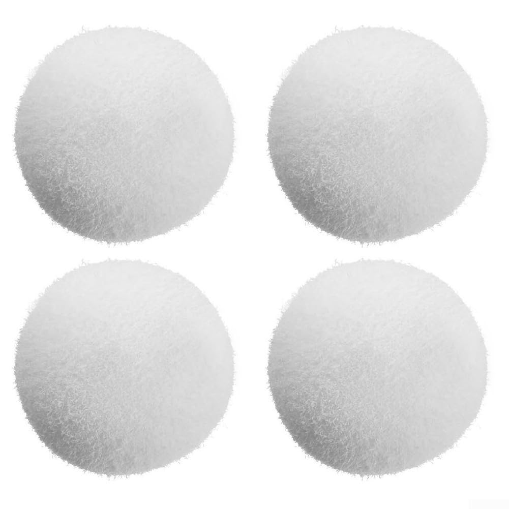 Pool Cleaner Scum Balls, Effective Scum Elimination With Reusable Sponge Balls Say No To Yellowing Pool Cleaner Parts(4pcs)