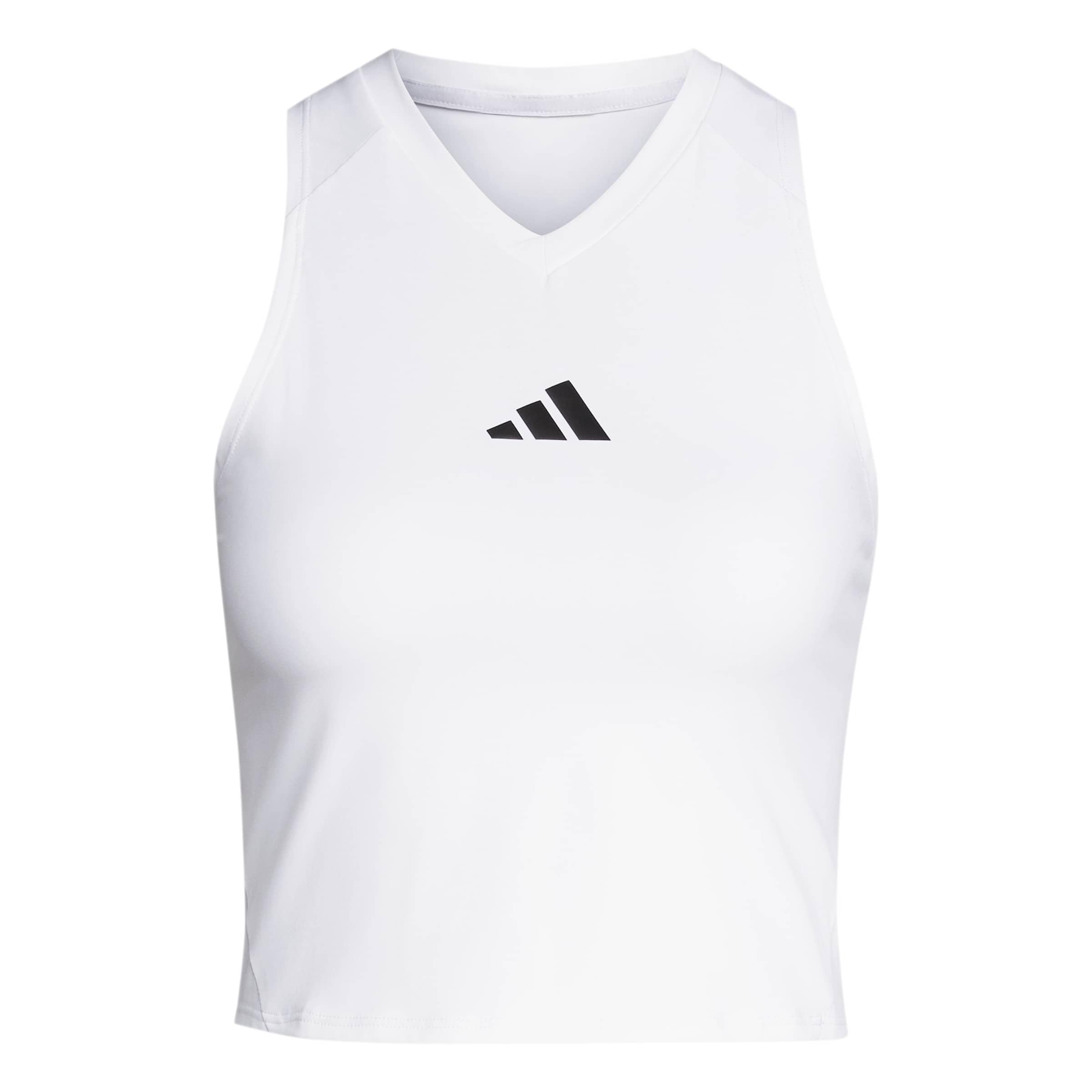 Top adidas Climacool Tennis Y-Tank Pro blanco XXS para tus partidos y entrenamientos 7