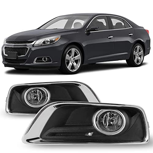 Winjet WJ30-0513-09 OEM Series for [2013-2015 Chevy Malibu] Driving Fog Lights + Switch + Wiring Kit