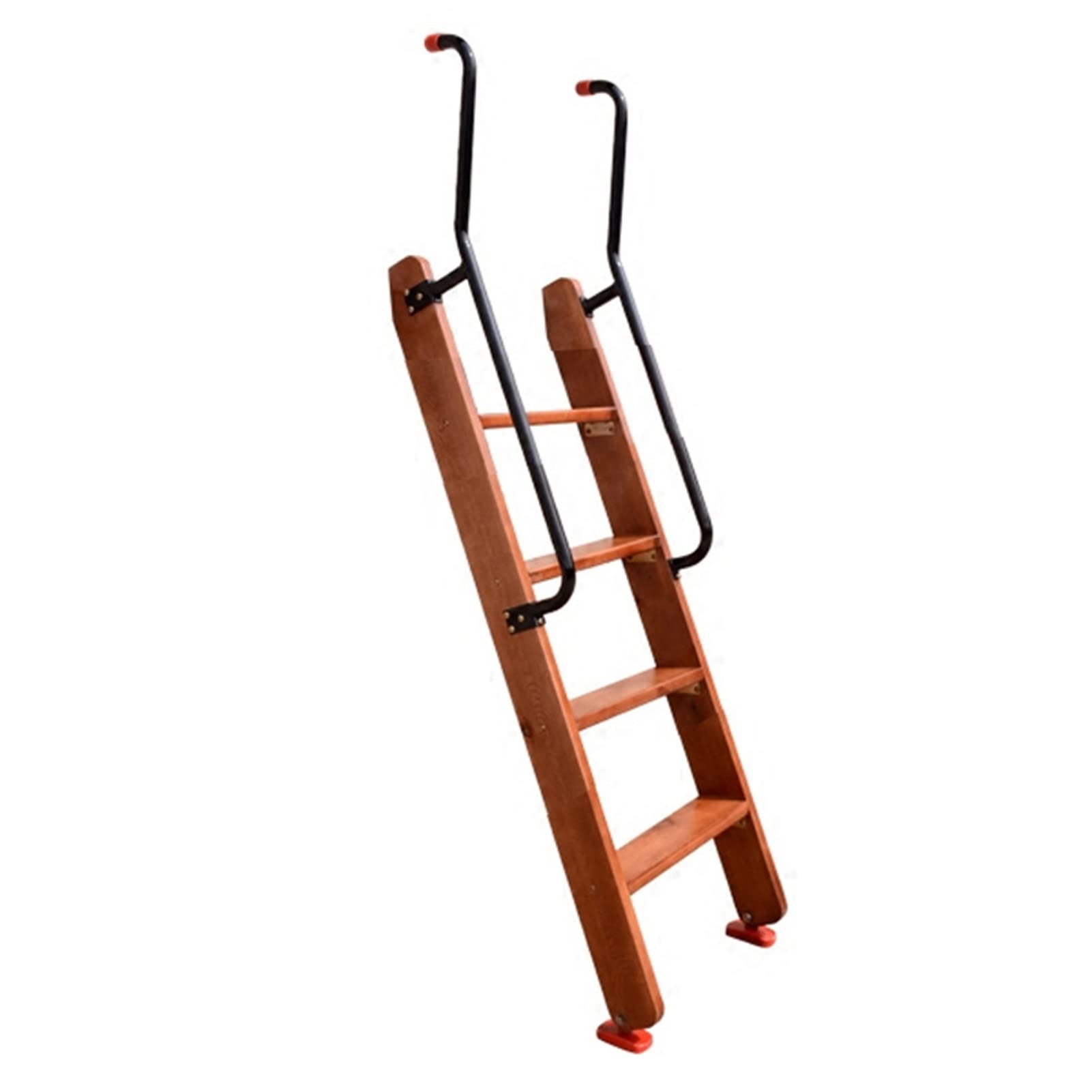 Échelle de lit superposé en bois escabeau peu encombrant 4 marches pour dortoir