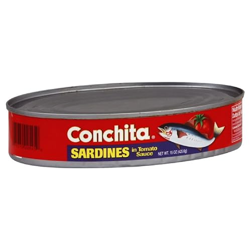 Conchita Sardinas en salsa de tomate, 15 onzas (paquete de 8)