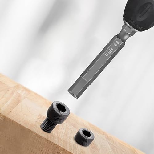 4 Inch Magnetic Screwdriver Bits Long Anti Slip Hex Head Allen Wrench Torx Star Square Slotted Phillips Drill Bits Screwdriver Bit Set For Cordless,Electric Drill,Hand Drill (20Pcs) #TOP4