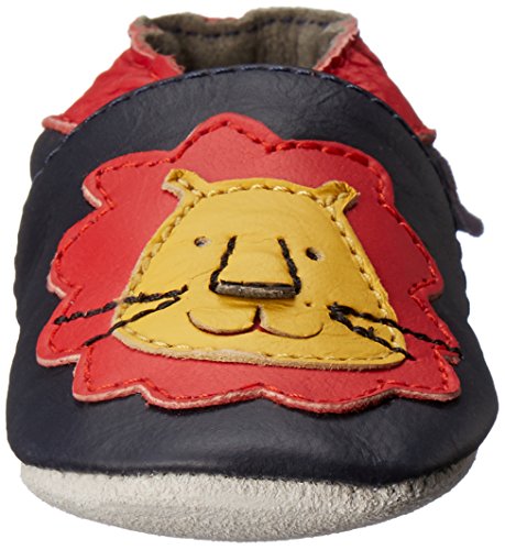 SkidDERS King Lion Leather Bootie Slipper (Infant)2