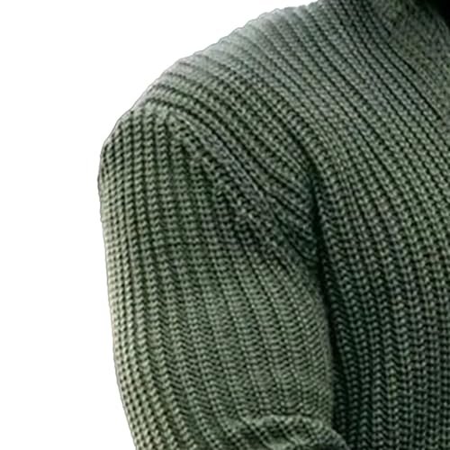 Men's Casual Slim Fit Knitwear Sweater Button Down Cardigan Solid Sweater Shawl Collar Knitted Pockets Sweaters3