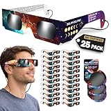 Helioclipse - Lot de 25 Lunettes Éclipse Solaire ISO 12312-2 - Lunette Éclipse...