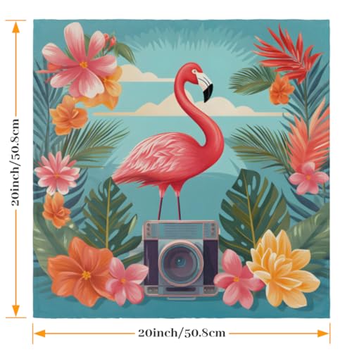 Servilletas de tela estampado animal pack de 6 50.5x50.5 cm miniatura 2