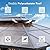 BETISEF 10'x12' Hardtop Gazebo, Outdoor Polycarbonate Roof Canopy, Aluminum Frame Permanent Pavilion with Curtains and Netting, Canopy for Garden, Patio, Lawns