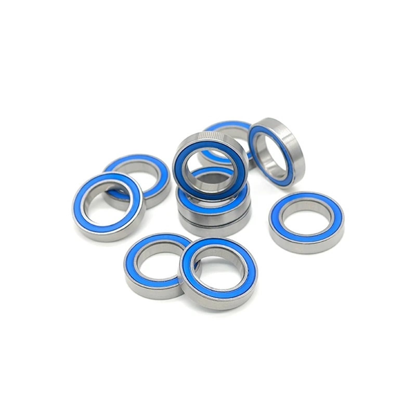 Roulements à billes 6802RS bleus 15x24x5 mm de modélisme automobile électrique
