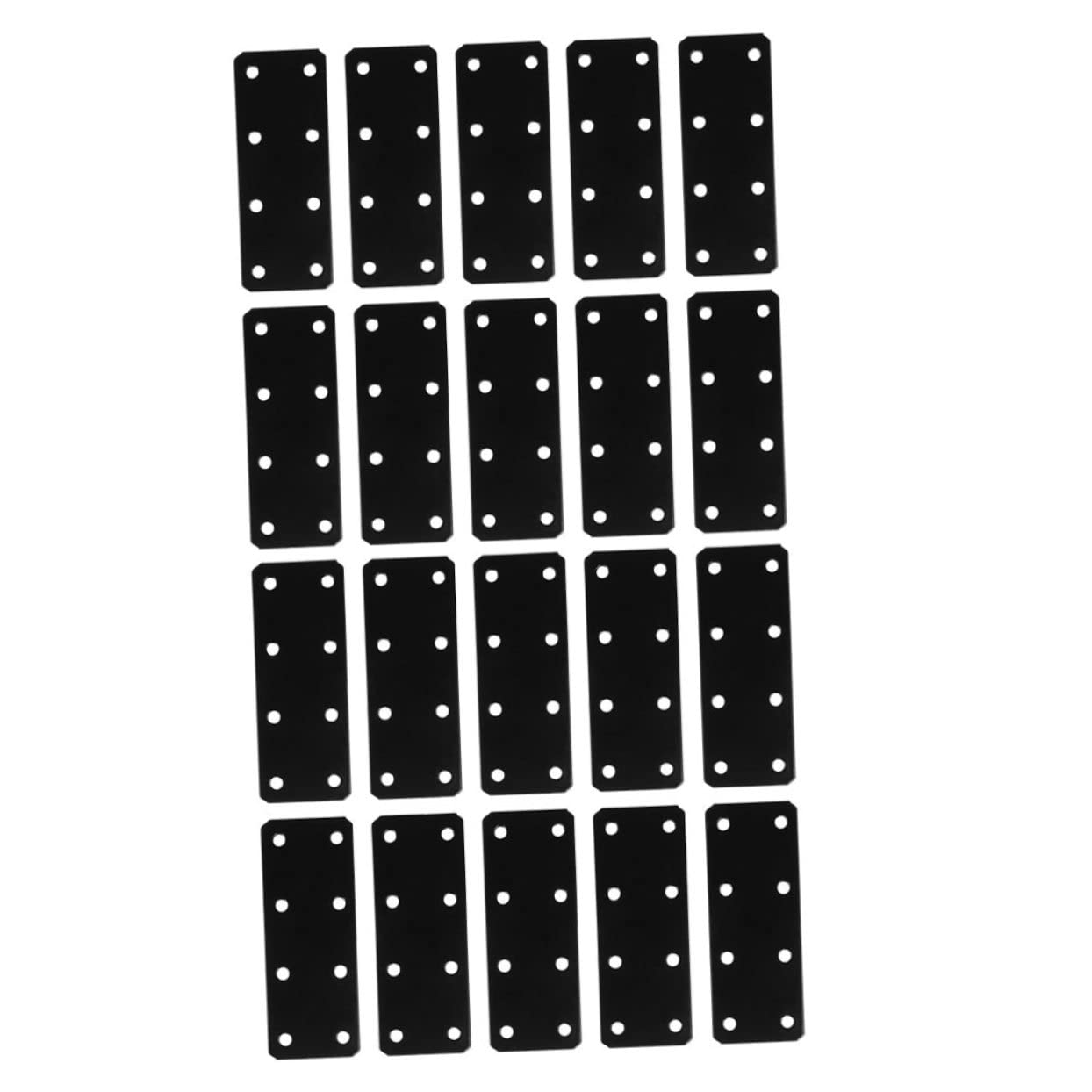 Plaques de fixation plates Mikinona de 20 pièces pour réparer un meuble qui bouge