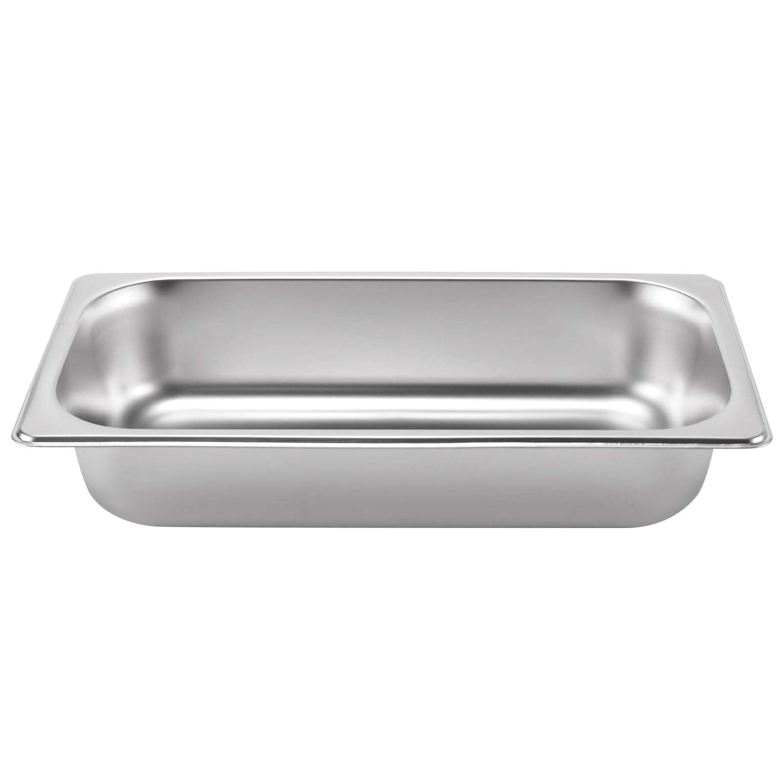 ZOENHOU Juego de 4 piezas de acero inoxidable con tapa, recipiente GN 1/3, 32,5 x 17,5 x 6,5 cm, cuencos de metal para marinar carne, organización de cocina, almacenamiento de alimentos, apto para