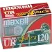 MAXELL UR-120 Blank Audio Cassette Tape -4 pack (Discontinued by Manufacturer)