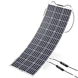 ✔ Überragende Haltbarkeit: Das wasserfeste, semi-flexible Solar-SunPower-Panel ist weitaus haltbarer als herkömmliche Modelle aus Glas und Aluminium. Die Anschlussdose ist versiegelt und wasserdicht