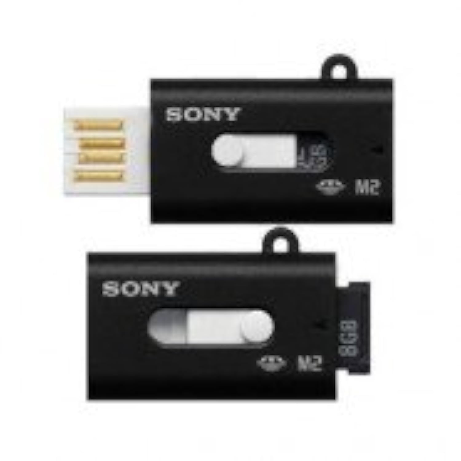 Sony MSA4GU2 Memory Stick Micro Avec adaptateur M2 / USB 4 Go