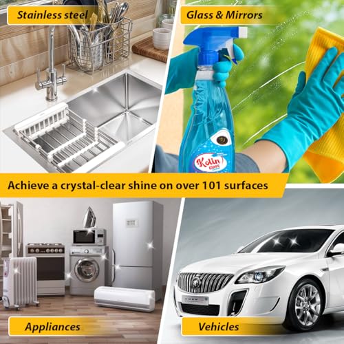 Image of MS Group Kolin Glass and Surface Cleaner Liquid Spray | All-Purpose Glass Cleaner for Car | Multi-Surface Cleaner for Home, Kitchen, Car & Office (2)