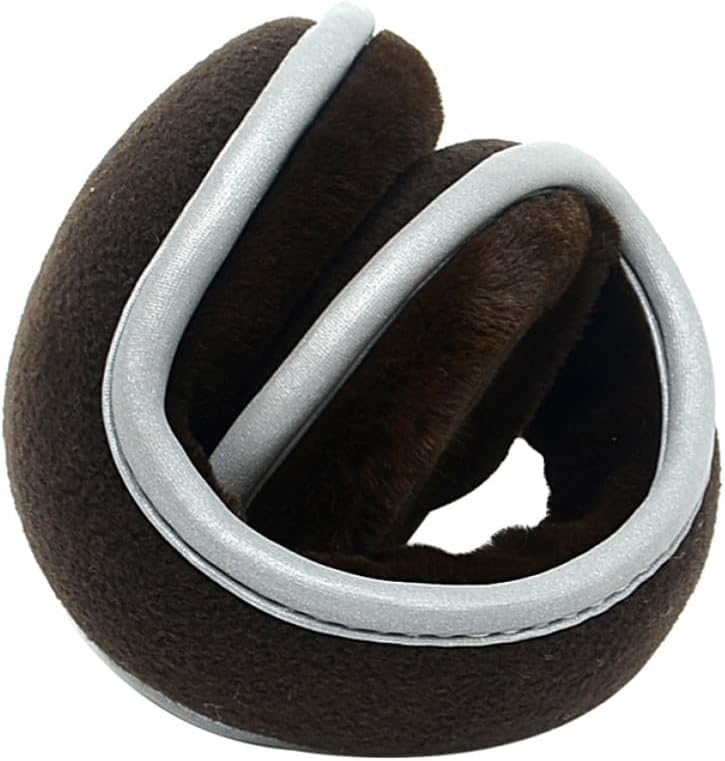 IMIKEYA Folding Plush Earmuffs Portable Winter Ear Warmer for Men and Women