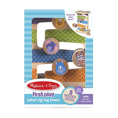 Melissa & Doug Safari Zig-Zag Tower #TOP6