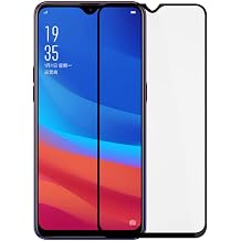 Microcase Oppo F9 - F9 Pro Tam Kaplayan  er eveli Cam - Siyah