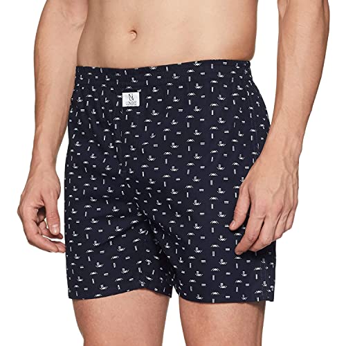 Image of Longies Men's Cotton Printed Regular Boxer Shorts