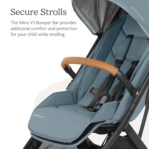 Image of UPPAbaby Bumper Bar for Minu V3 Stroller - Quick Attachment - Folds with Stroller - Sand