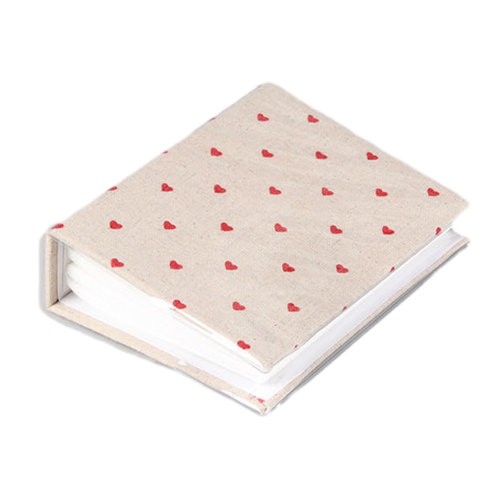Hixingo Memo Photo Album 6x4 Holds Up to 200 Photos, Baby and Wedding Photo Albums, Personalised Photo Book - Gifts - Travel - Photo Books for Memories - Photo Album Slip in (5’’,Love)