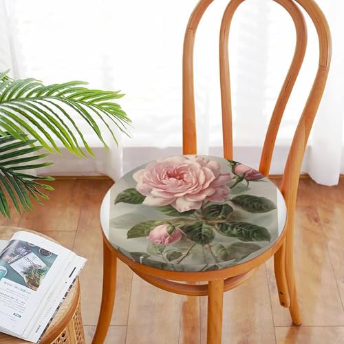 Coussin de chaise rond rose vintage super confortable et durable - 6