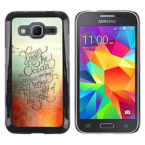 GIFT CHOICE/Slim Hard Protective Case Smartphone Shell Cell Phone Cover for Samsung Galaxy Core Prime // Sunset Ocean surf Surfboard Summer //