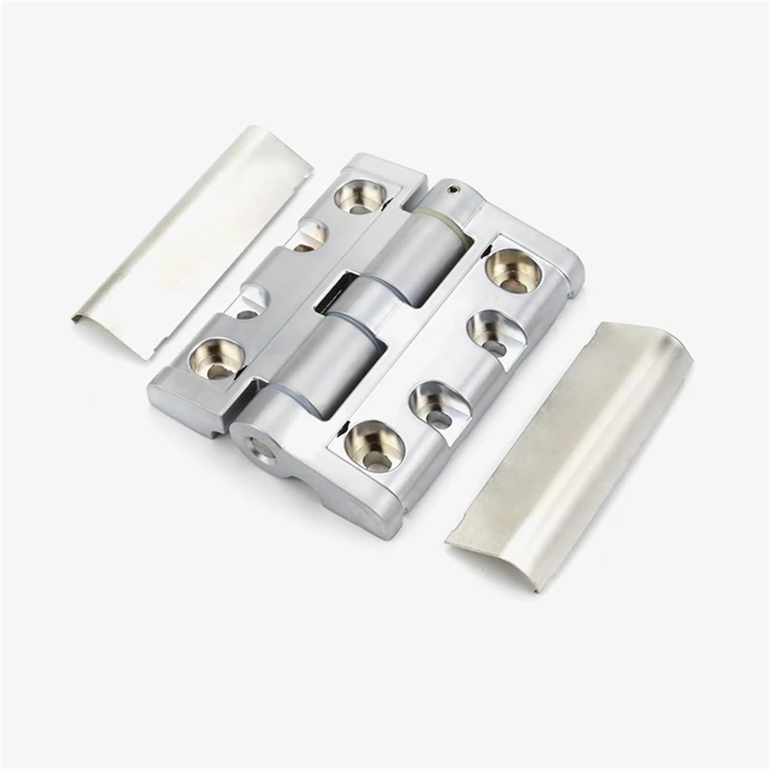Thickened Load-Bearing Door Hinge Baking Oven Stainless Steel Cover Plate Environmental Test Box Zinc Alloy Hinge 1Pcs