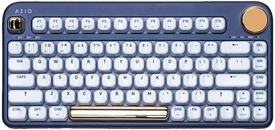 Amazon.com: Azio IZO Wireless BT5/USB PC & Mac Mechanical Keyboard