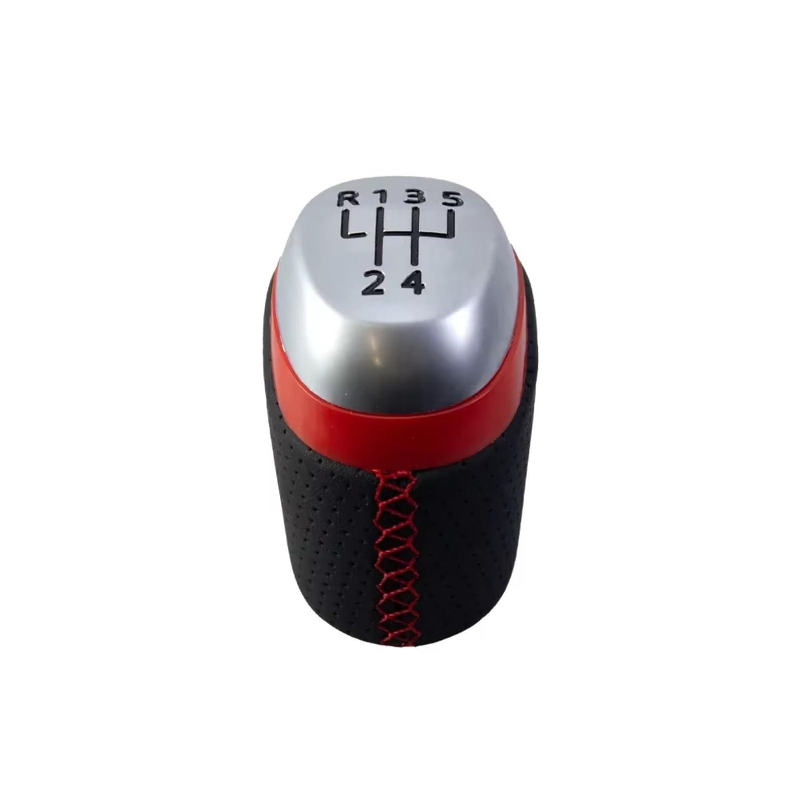 Ylmkmvlczc Red 5Speed Car Gear Shift Knob For Megane Iv Mk4 Bfb Renault Kadjar Talisman 2015-2022 Shifter Lever Stick Handball 328654845R Gear Shift Knob Lever