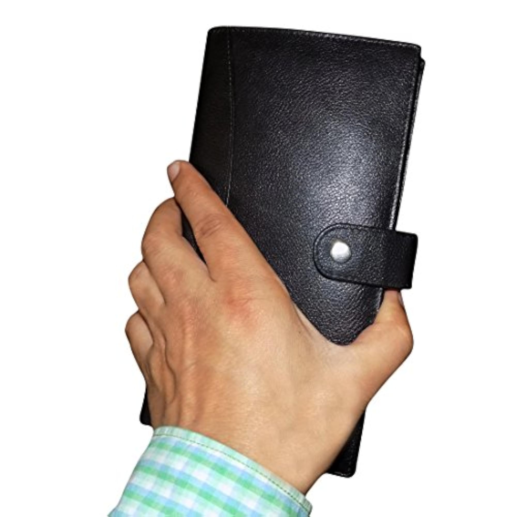 Leather Men's & Women's Passport Case Holder