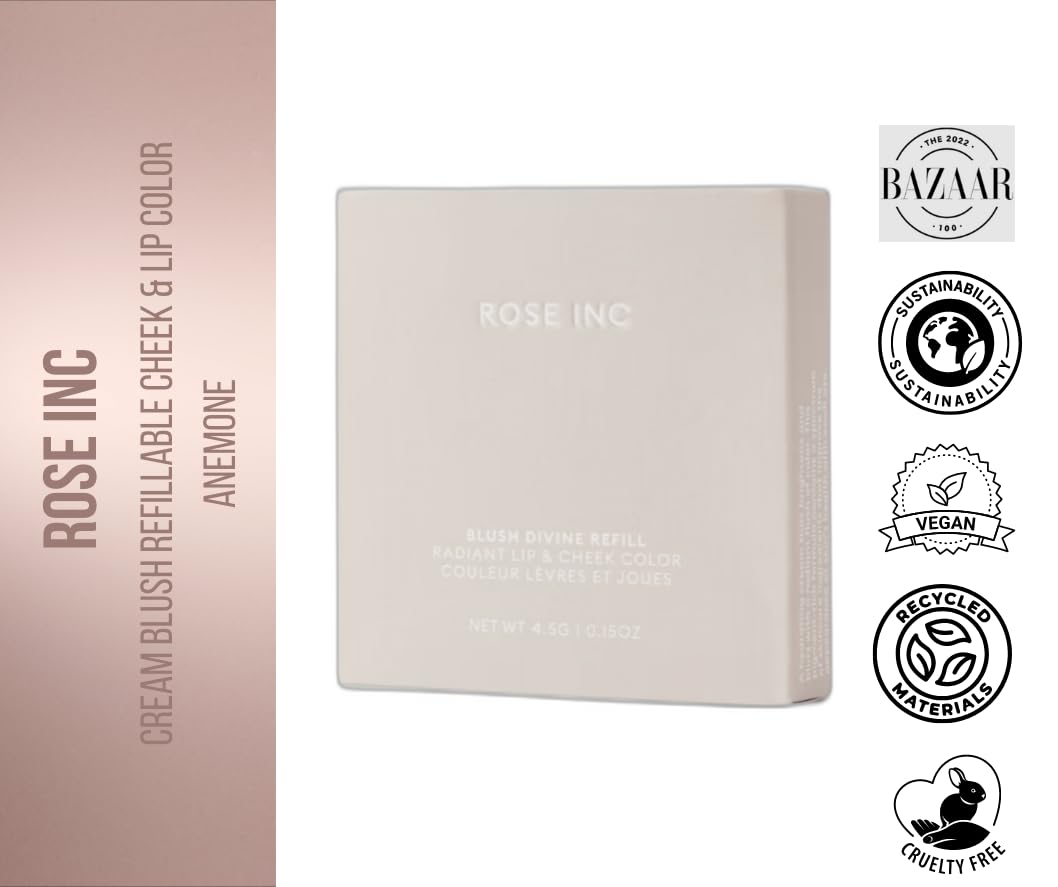 Cream Blush Refillable Cheek & Lip Color Refill (Anemone, 0.15 oz/ 4.5 g Refill)