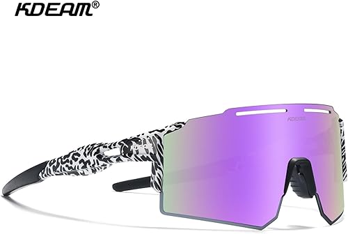 Miniatura 2 de Gafas de sol polarizadas deportivas para hombres y mujeres, UV400, gafas de ciclismo resistentes al viento, para conducir, correr, golf