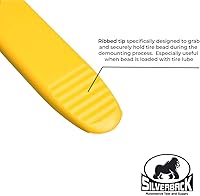 Vista 3 de Corghi 8-11100104 - Protector de barra de neumático amarillo (6 unidades)