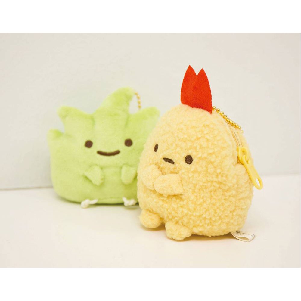 Amazon.co.jp: すみっコぐらし ぬいぐるみコインケース えびふらいの