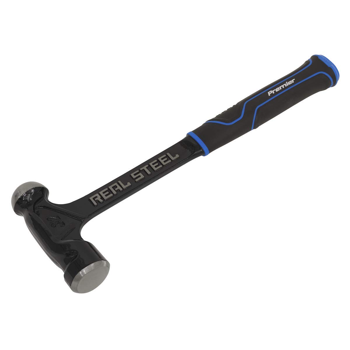 Sealey Ball Pein Hammer 32oz One-Piece Soft Grip Handles - BPHX32