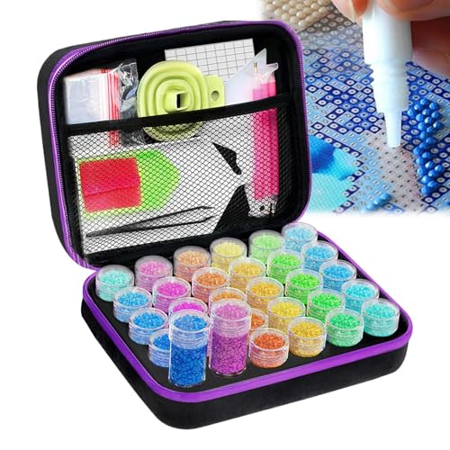 Outils de diamond painting pour réussir l'alignement parfait de vos strass colorés