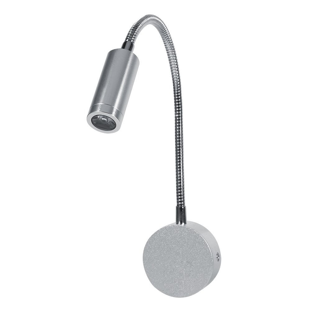 FTVOGUE Reading Working Light Led Bed Lamp with Flexible Gooseneck (Cool White(6500k)-3W)