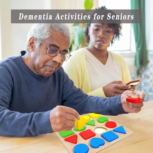 TieGokii 2nd Generation - Dementia Activities for Seniors,Wooden Alzheimers Products for Elderly,Keep Cognitive and Busy Puzzles Gifts & Games - Image 5
