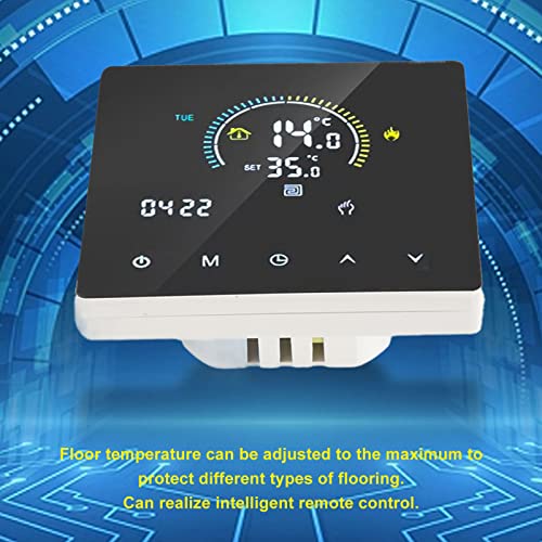 Thermostat programmable tactile Tuya pour optimiser le chauffage électrique