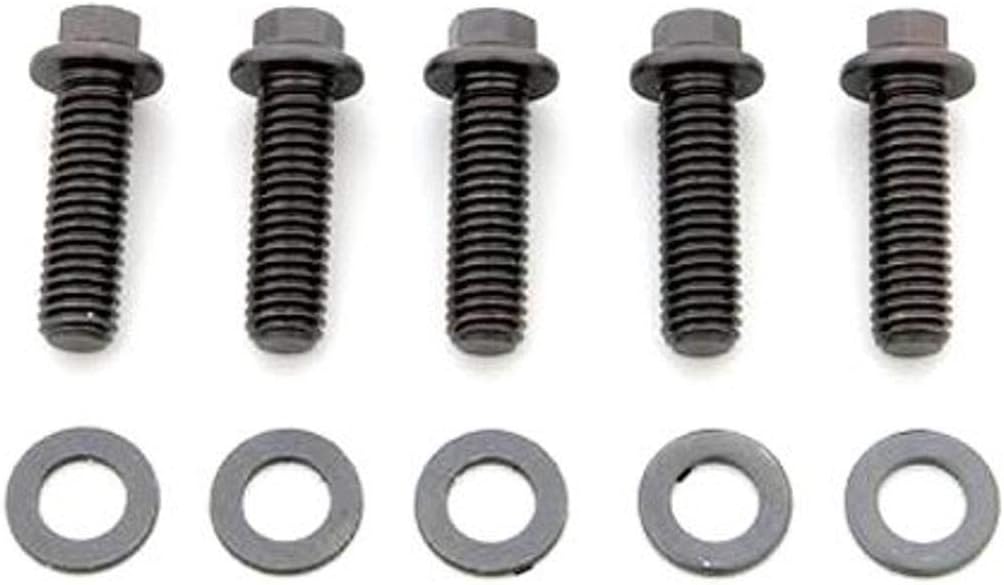 ARP 641-2500 Black Oxide 5/16-18" RH Thread 2.500" UHL 12-Point Bolt with 3/8" Socket and Washer, (Set of 5)