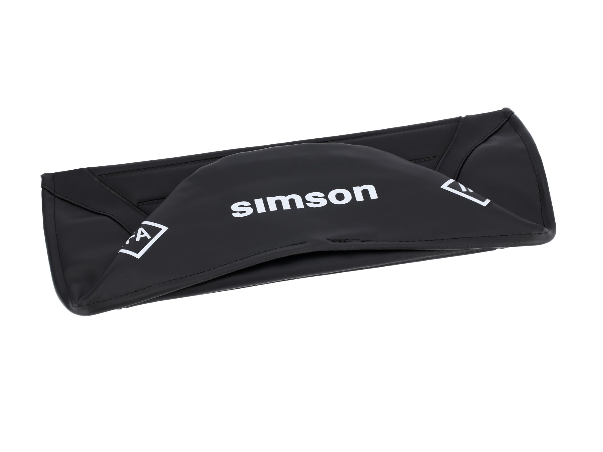 SIMSON Sitzbezug strukturiert, schwarz für Endurositzbank mit SIMSON-Schriftzug - Simson S50, S51, S70 Enduro