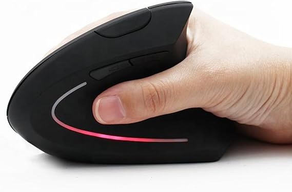 Wireless Vertical Ergonomic Mouse V2 A Batteries
