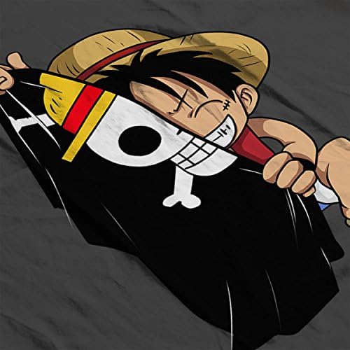 Monkey D Luffy Flag One Piece Men S T Shirt Amazon Co Uk Clothing