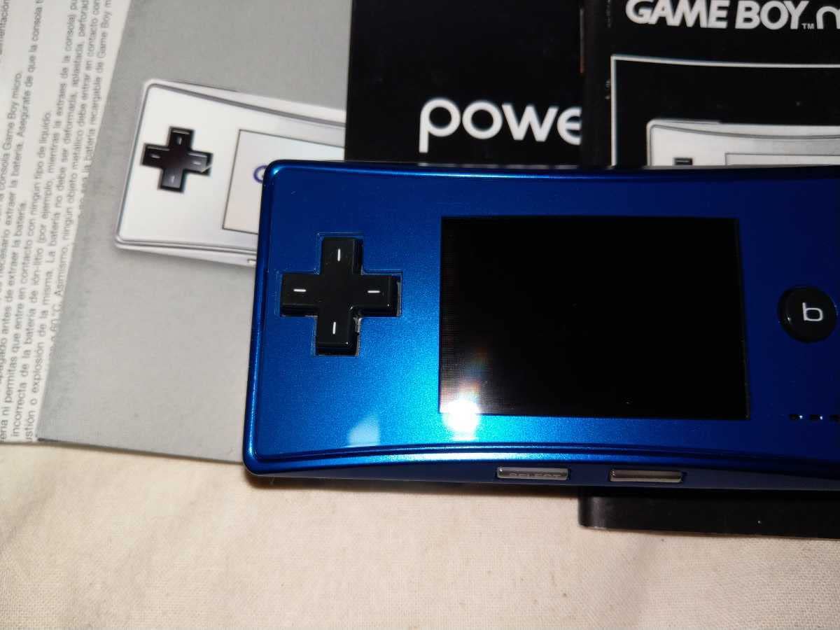 Amazon | ゲームボーイミクロ 本体 ブルー 青 game boy micro Nintendo 