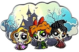 Halloween Mashup Pin: Enchant Your Belongings with Spooky Style